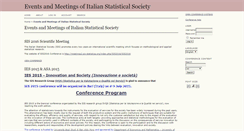 Desktop Screenshot of meetings.sis-statistica.org